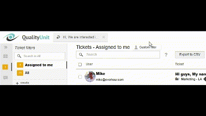 LiveAgent - Billetter-anmoder-info i billetter-faner