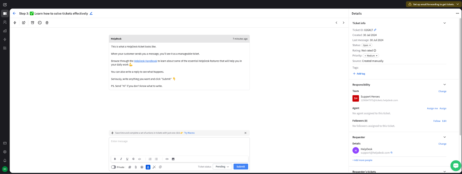 HelpDesk Customer Service Software