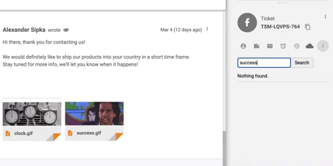 Brugerdefineret GIF oprettet på Giphy