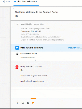 Realtids skrivefunktion