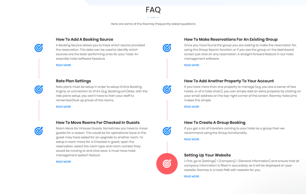 FAQ side design LiveAgent