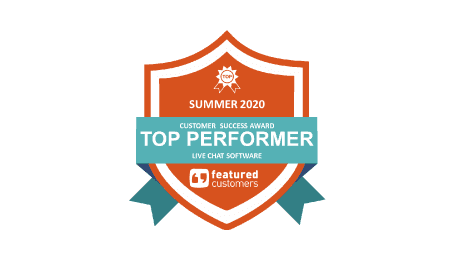 Top performer inden for Live Chat kategori