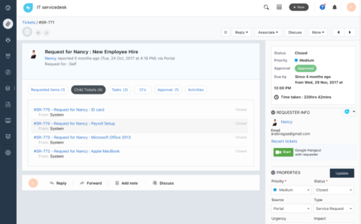 Freshservice ticketing-system software