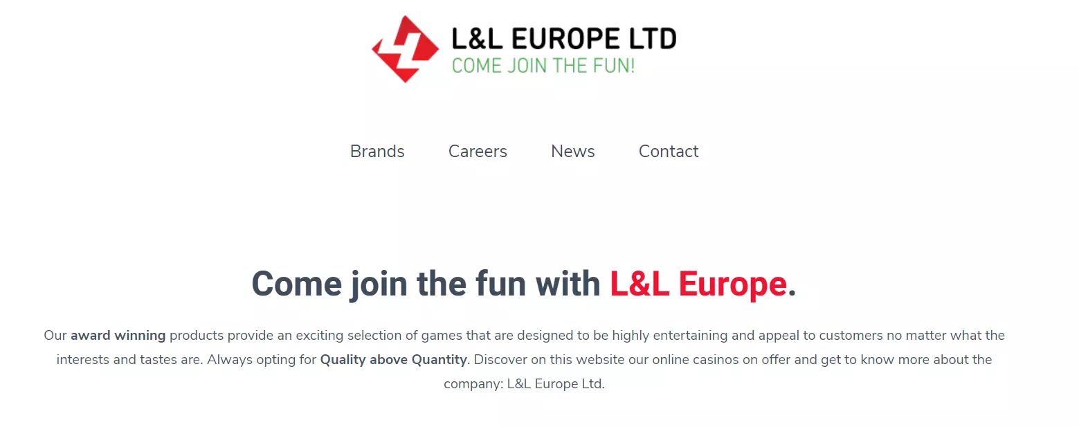 L&L Europe hjemmeside