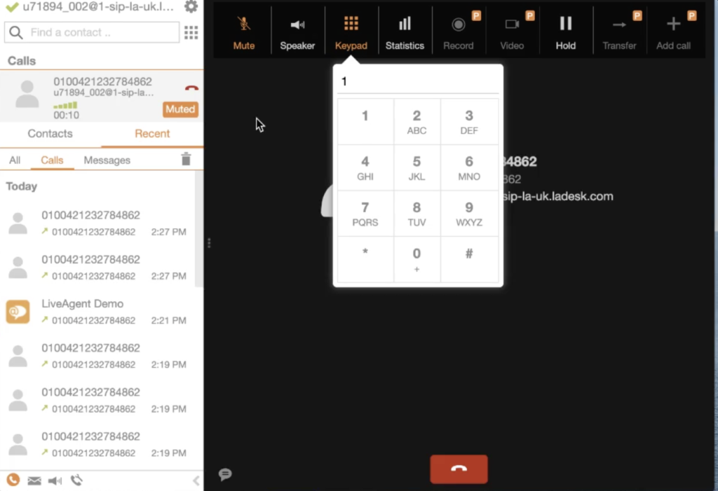 zoiper gratis softphone opkald