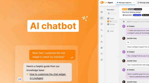 Hvordan LiveAgent løste 75% af chatsamtaler via AI-chatbotten