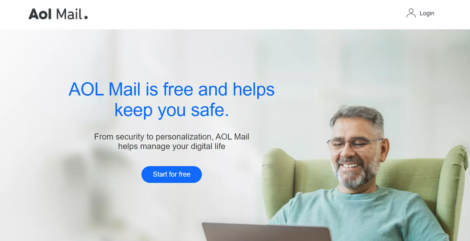Aol mail homepage