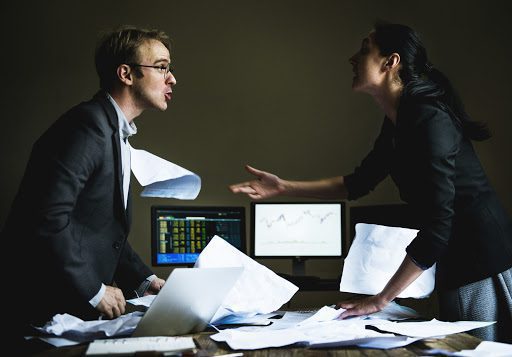 Diagram over konfliktledelsestile