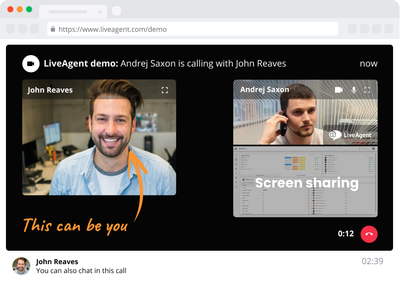 Planlæg en demo med en fremragende helpdesk-software - LiveAgent