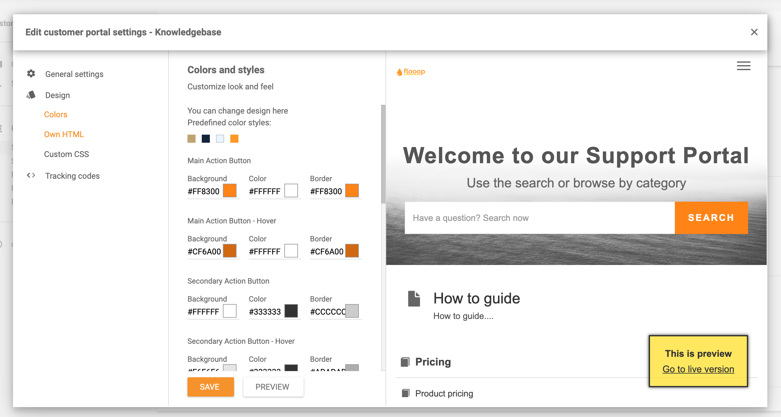 Tilpas forumsoftware i LiveAgent