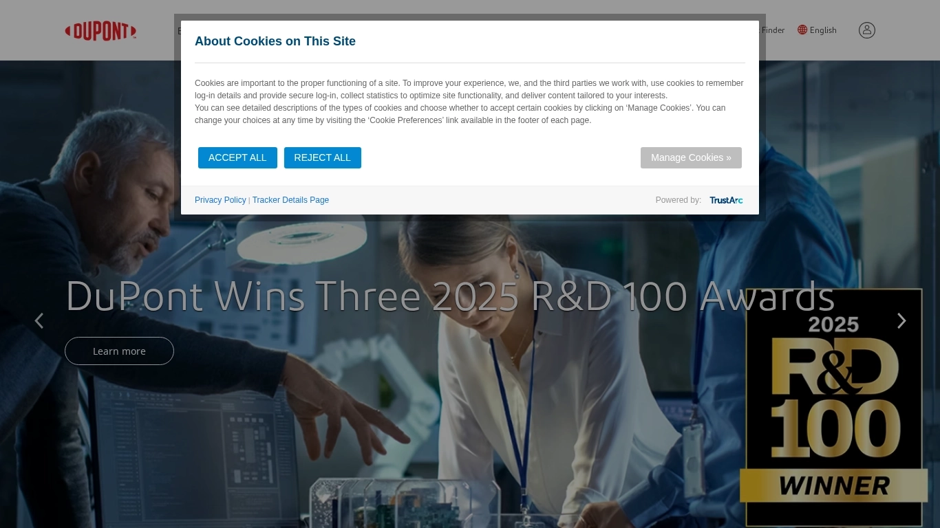 DuPont Help Desk Kontakter