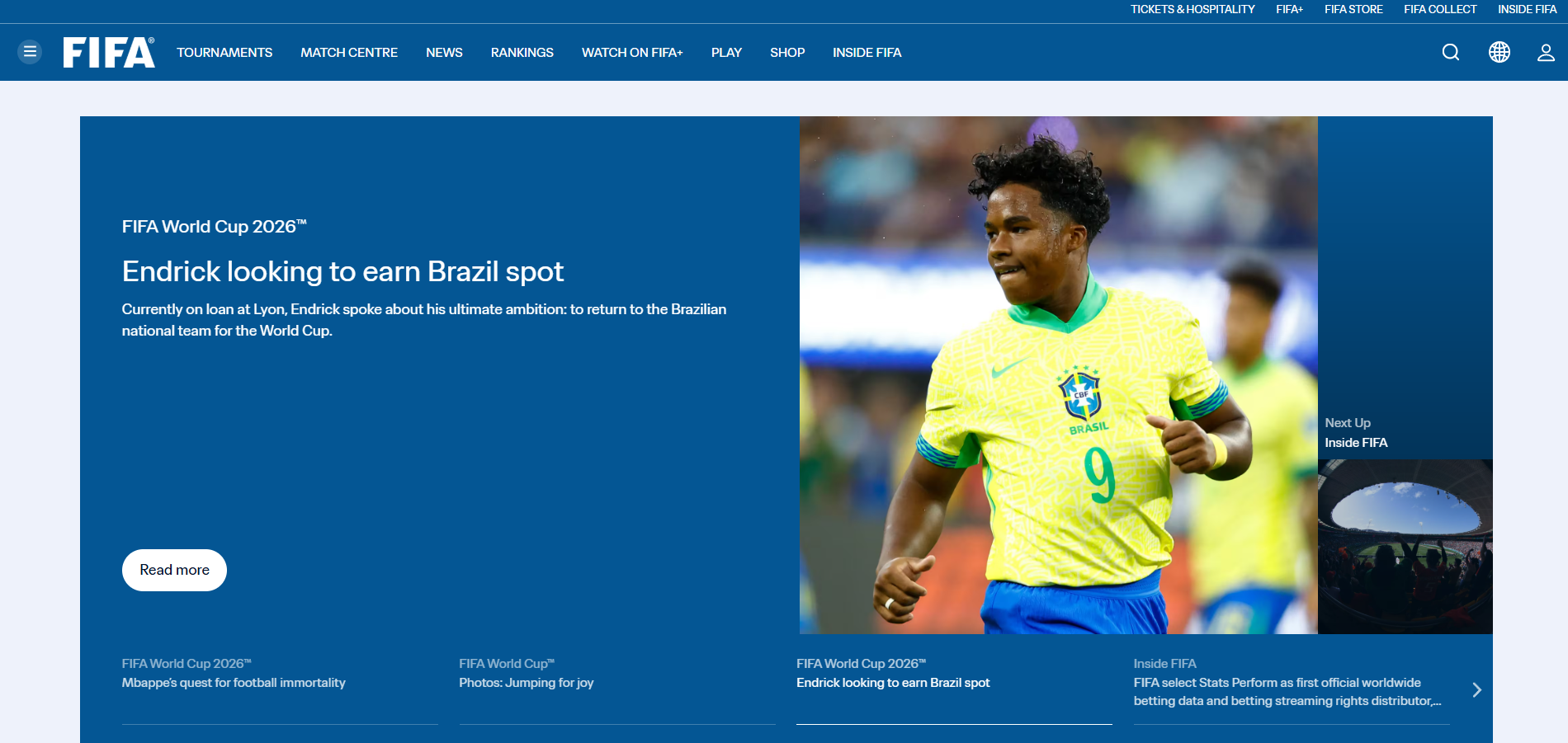 FIFA Hjælpeskranke Kontakter