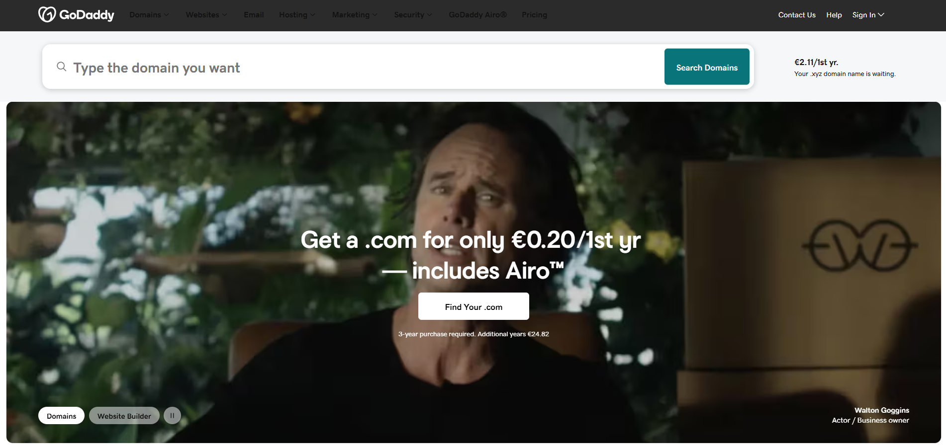 GoDaddy Help Desk Kontakter