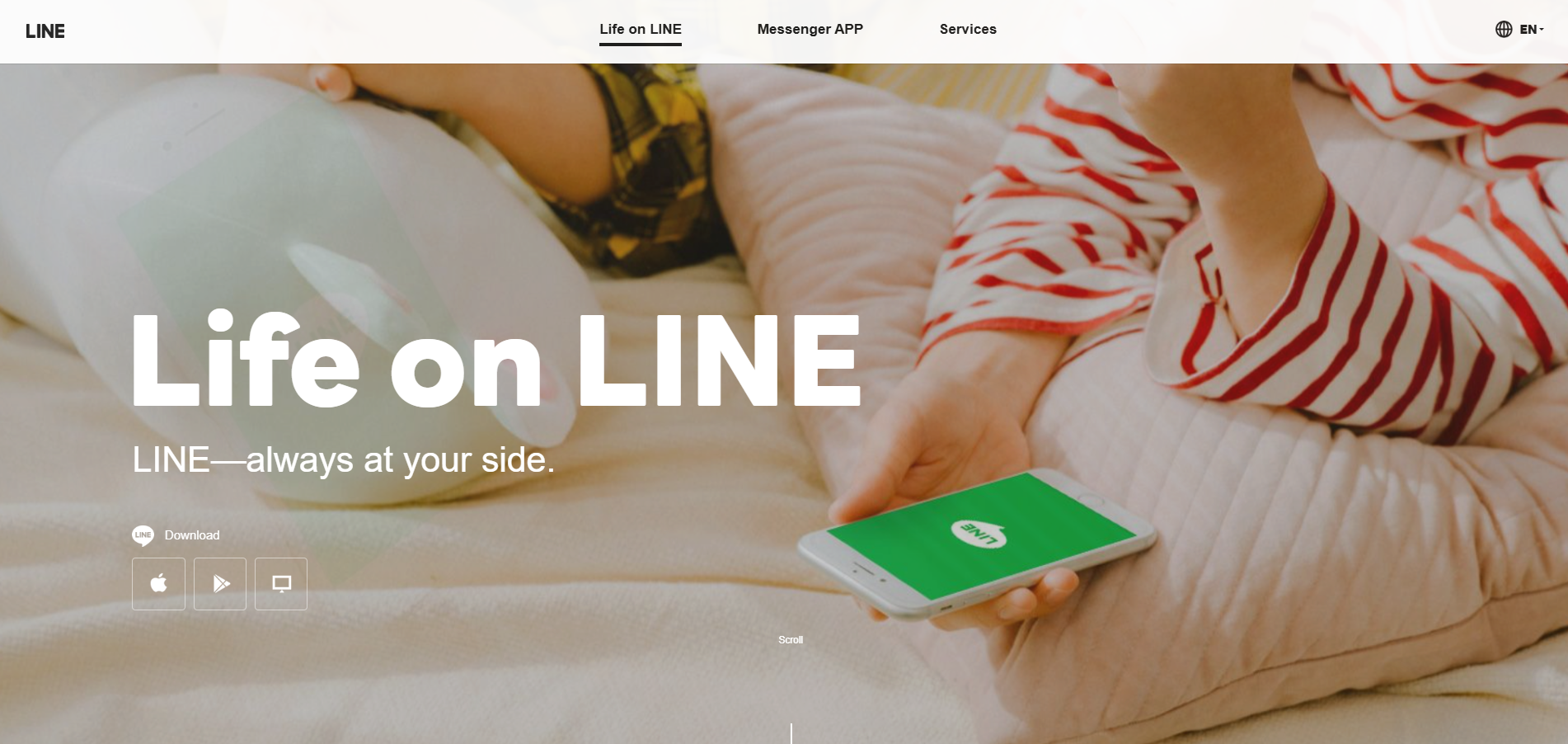 LINE Help Desk Kontakter