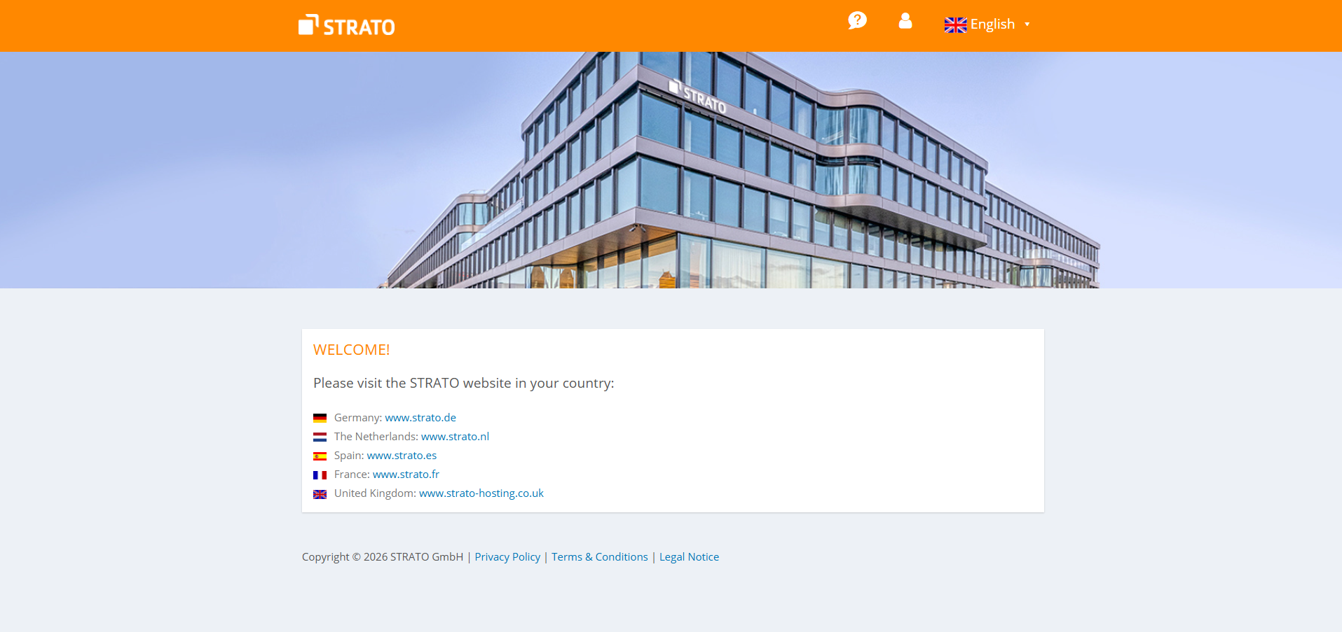 Strato Help Desk Kontakter