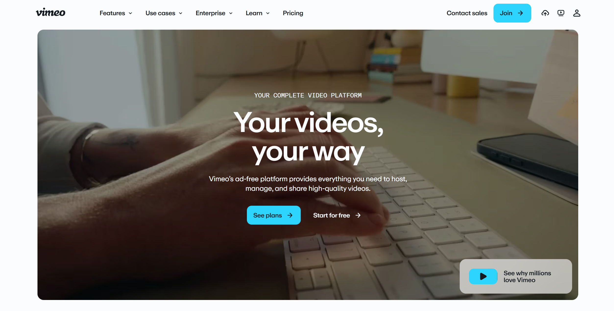 Vimeo Help Desk Kontakter