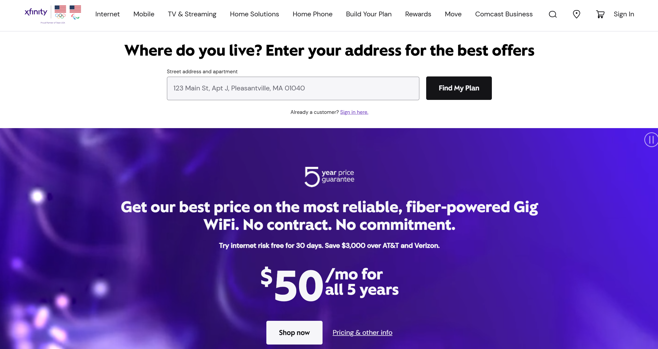 Xfinity Help Desk Kontakter