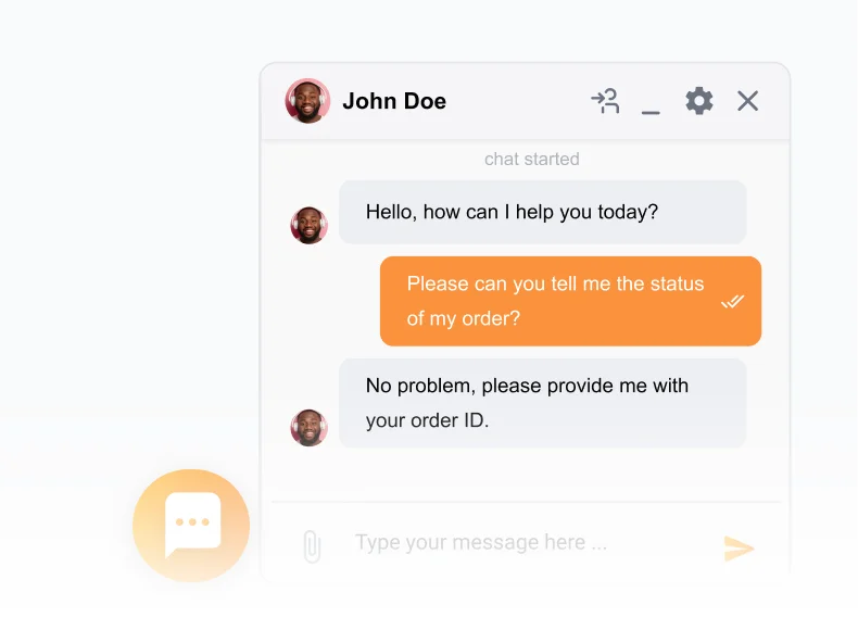 LiveAgent hurtigste live chat-widget til salg og support