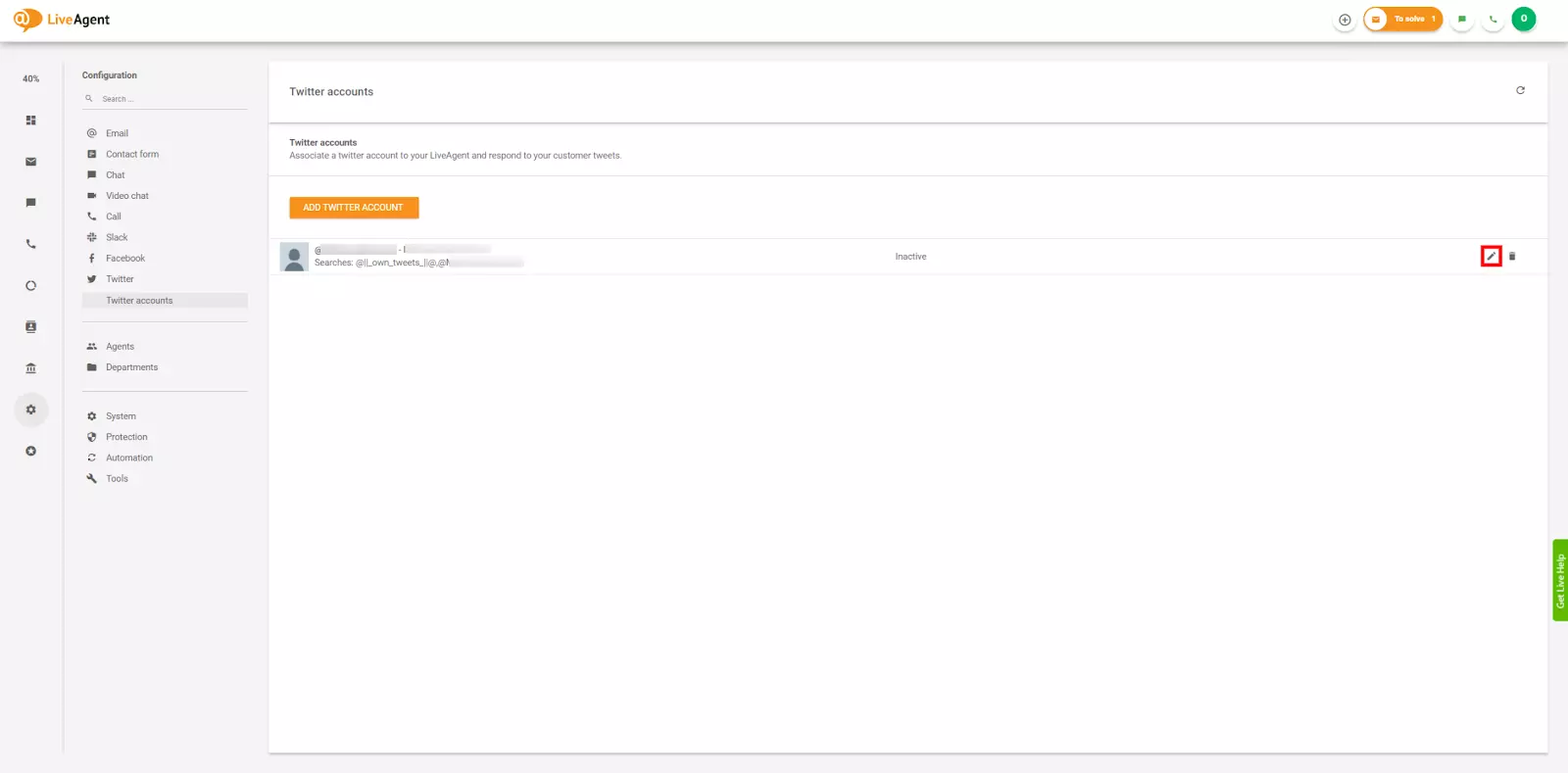 Rediger Twitter-kontoindstillinger