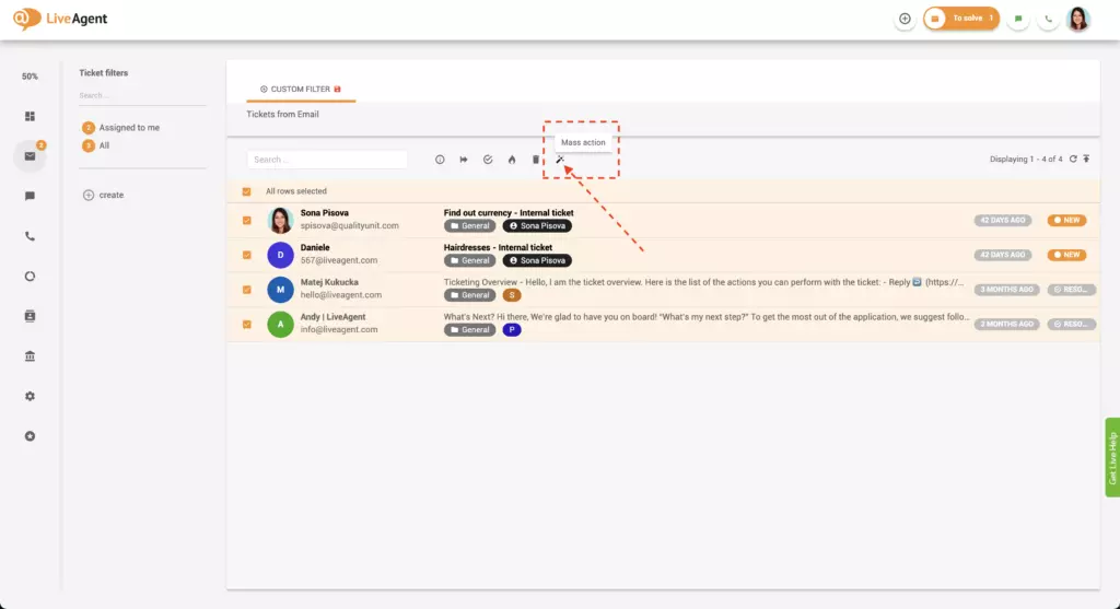 liveagent-mass-action
