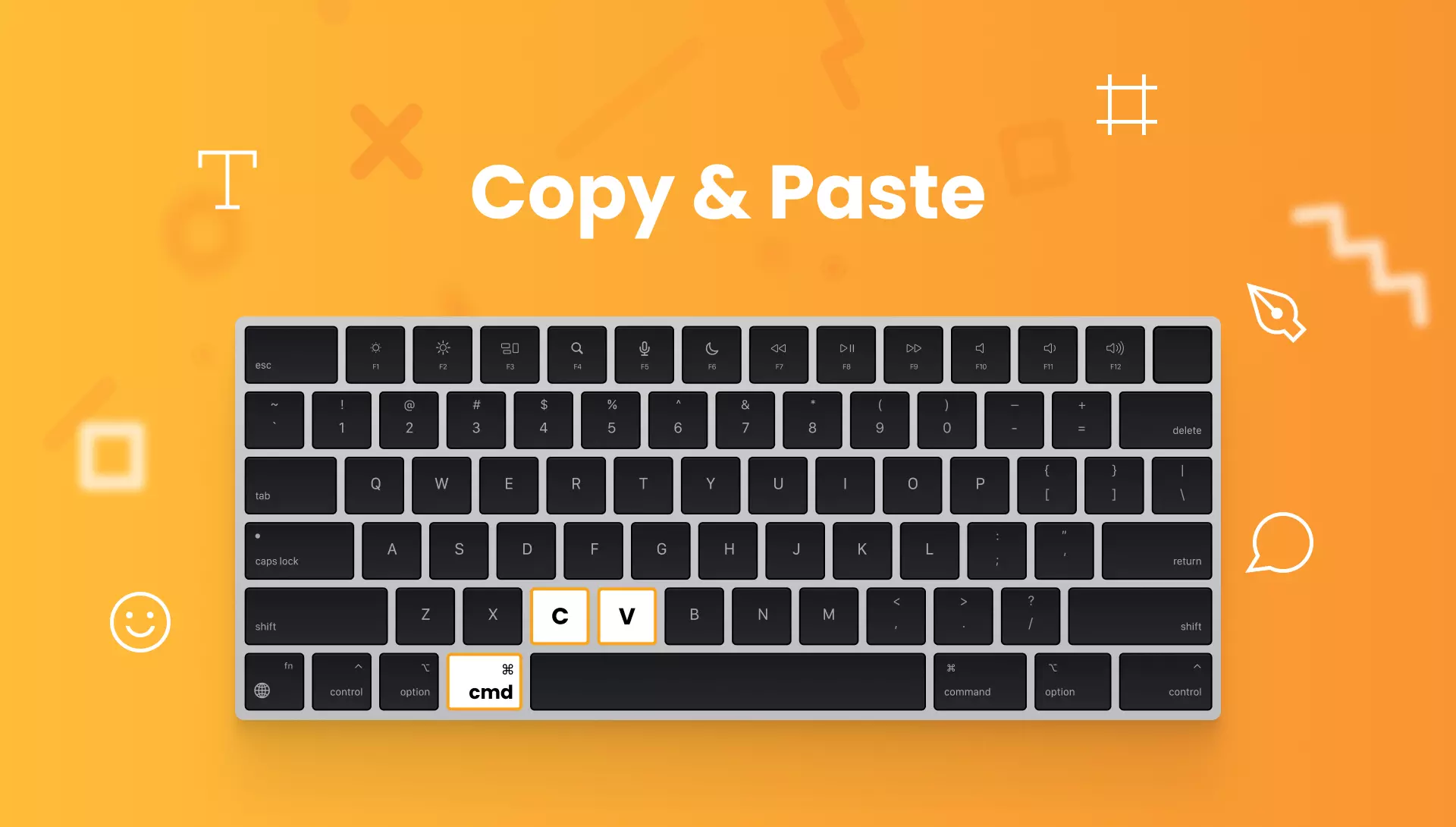 Kopier og indsæt-koncept