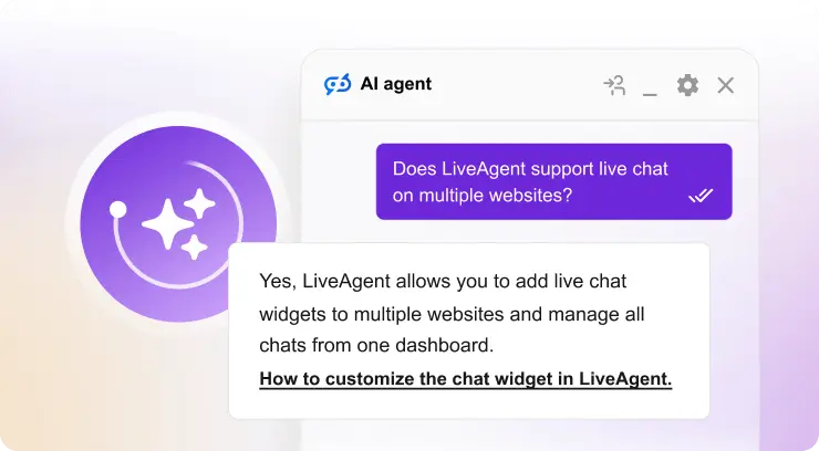 LiveAgent AI-agenter