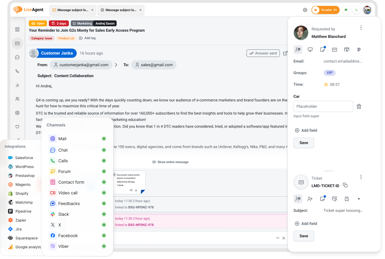 Lever problemfri support med AI-drevet help desk