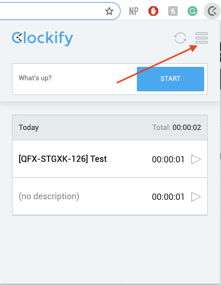 Clockify udvidelsesmuligheder