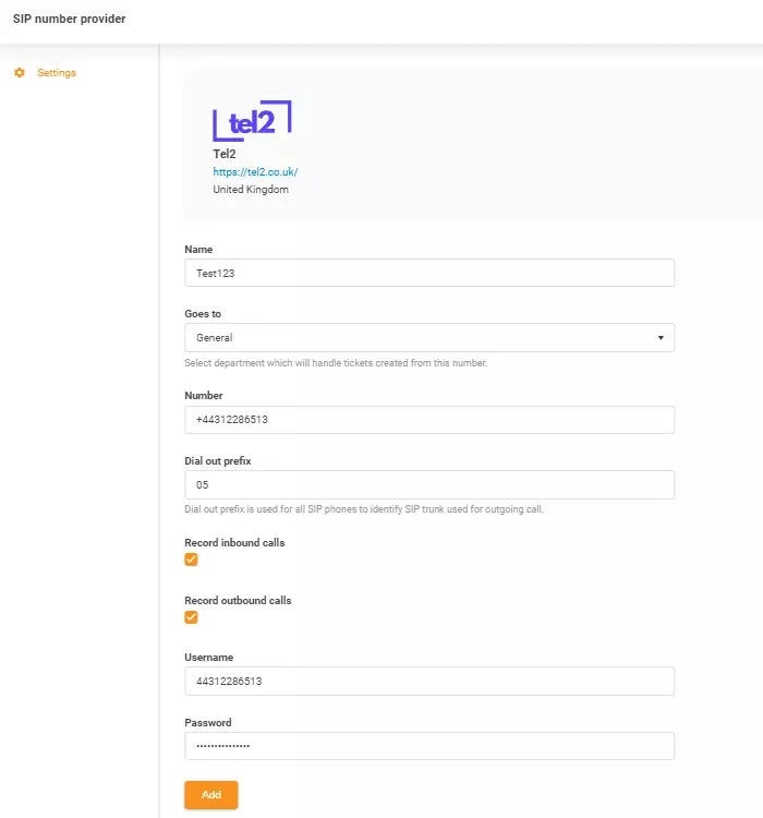 Tel2-legitimationsoplysninger