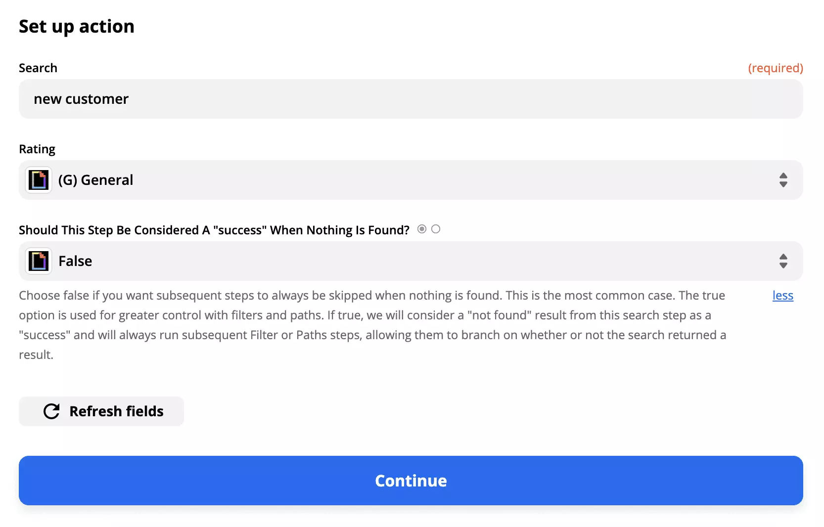 Giphy-handlingsopsætning i en integration med LiveAgent