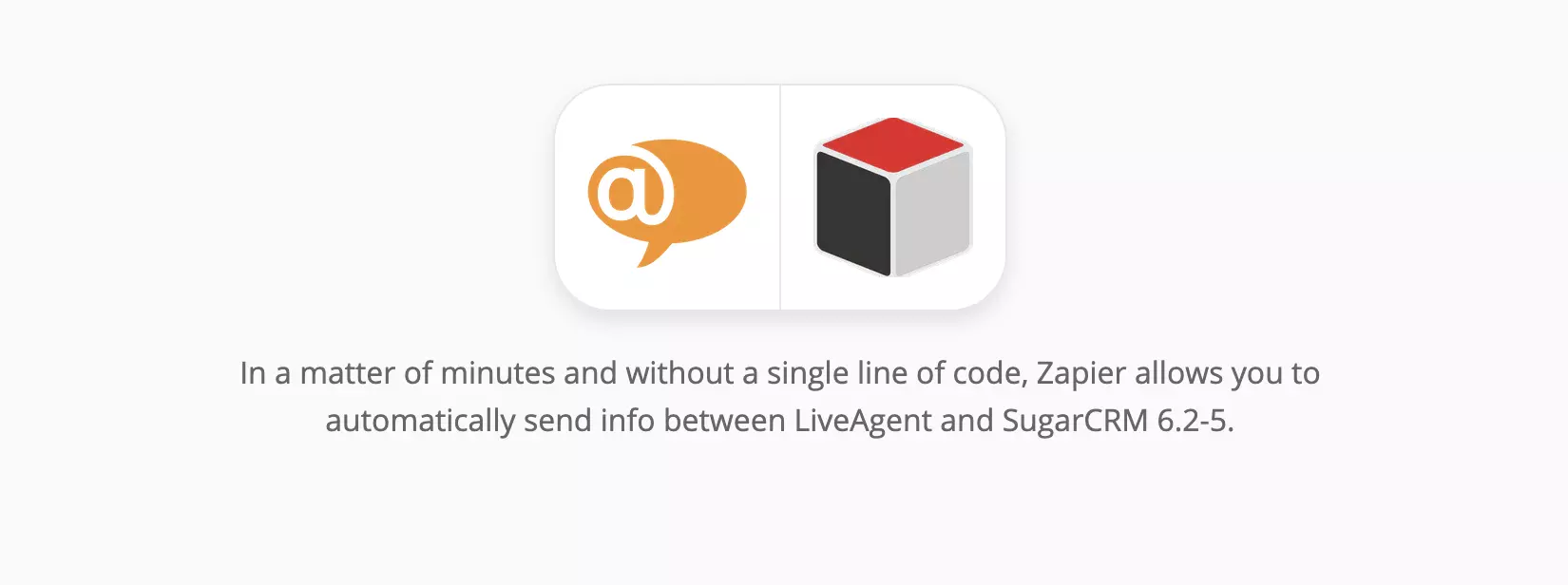 LiveAgent og SugarCRM integration på Zapier
