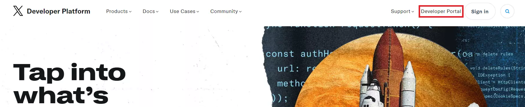 Twitter udviklerplatform