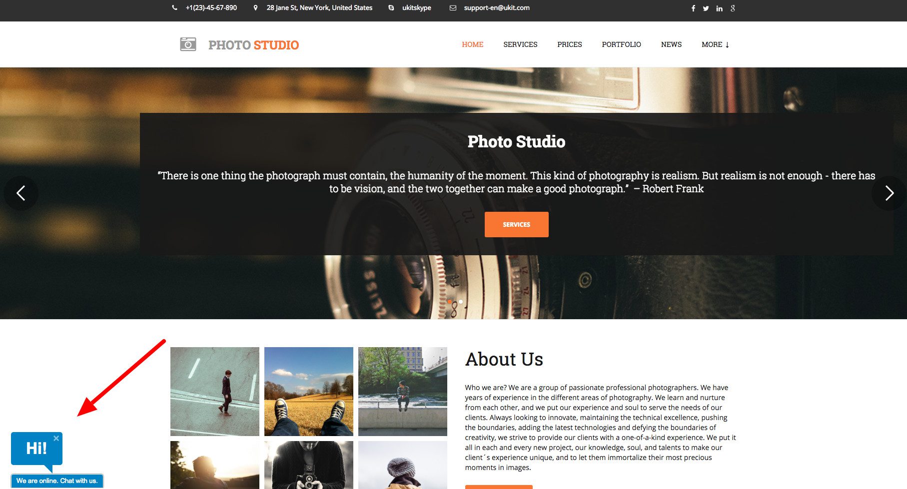 uKit LiveAgent integration trin 4