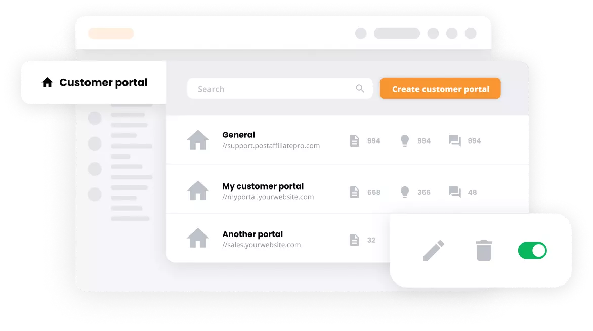 Multi-knowledge base-funktion i LiveAgent