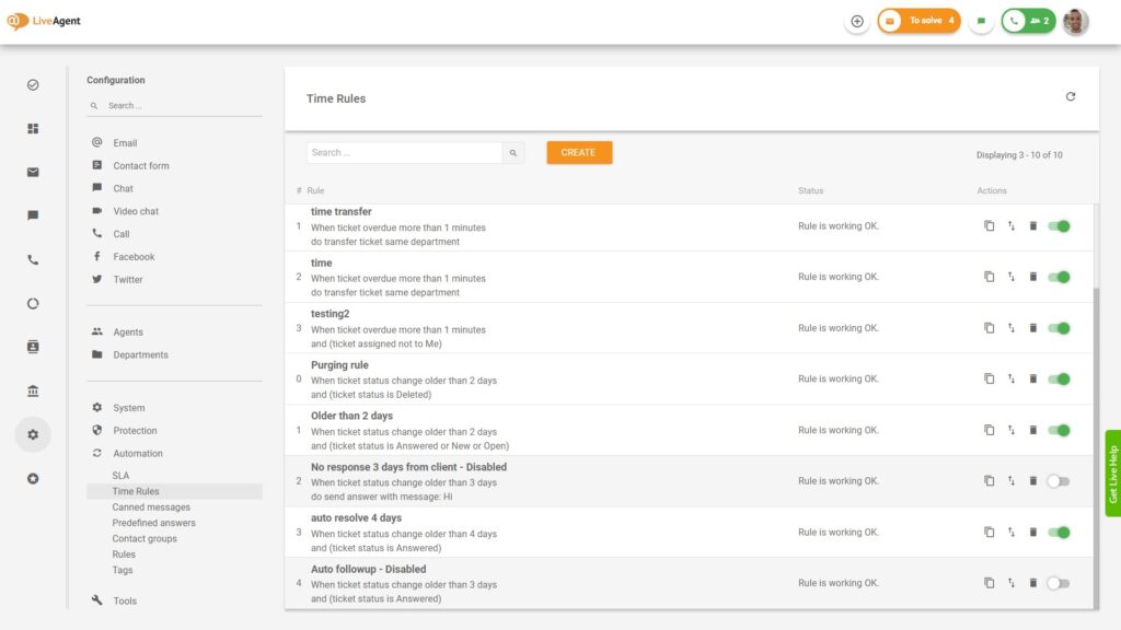 Automatiseringsregler for at forbedre produktiviteten