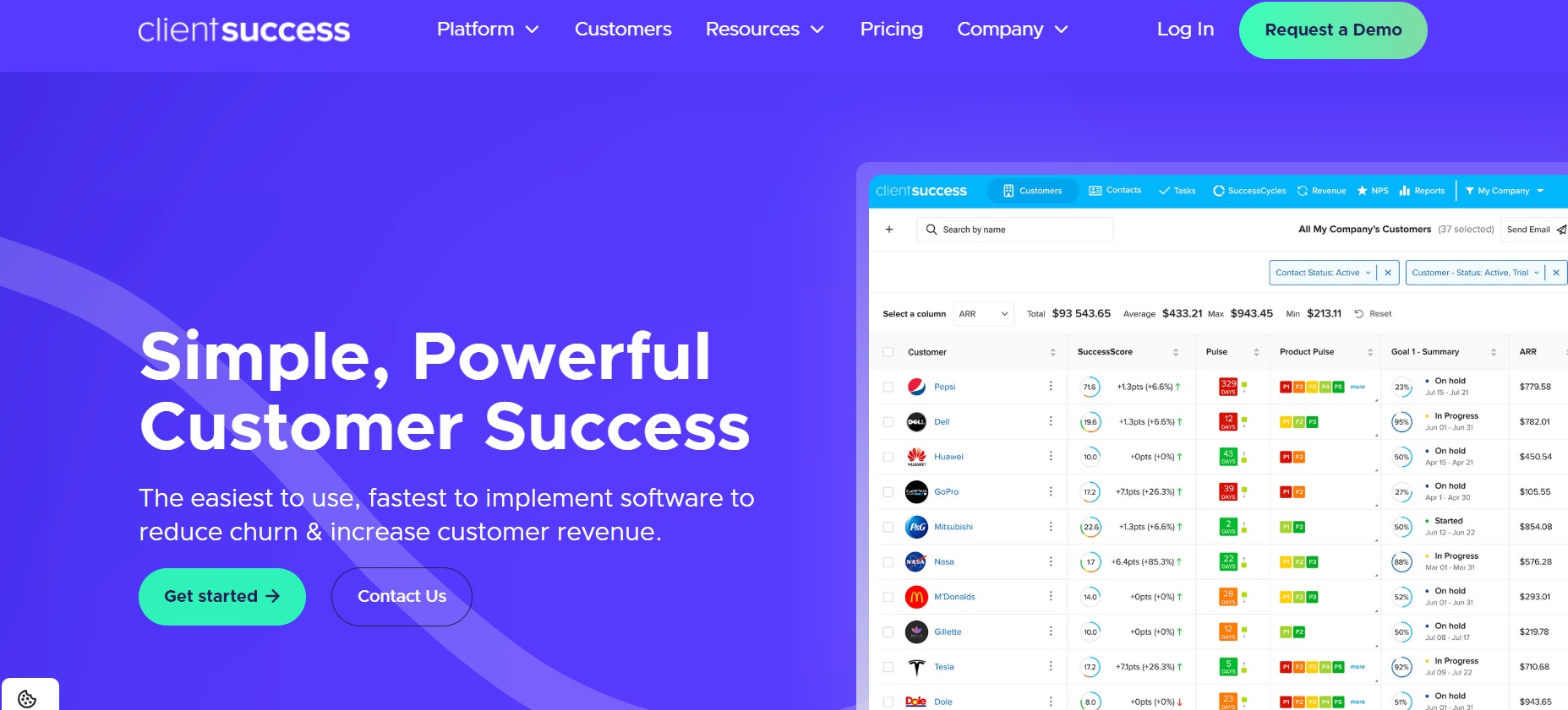 Clientsuccess forside