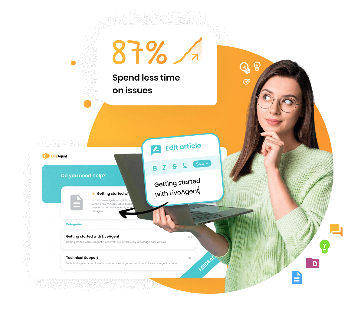 70% af kunderne foretrækker selvbetjening frem for at kontakte support