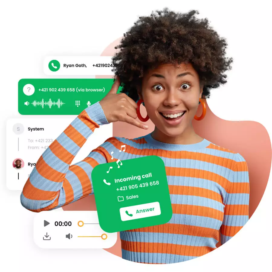 Virtuel callcenter-software