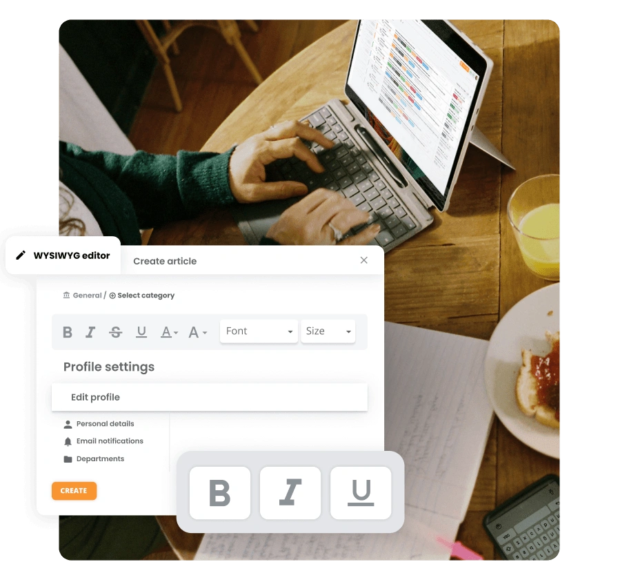 WYSIWYG-editor