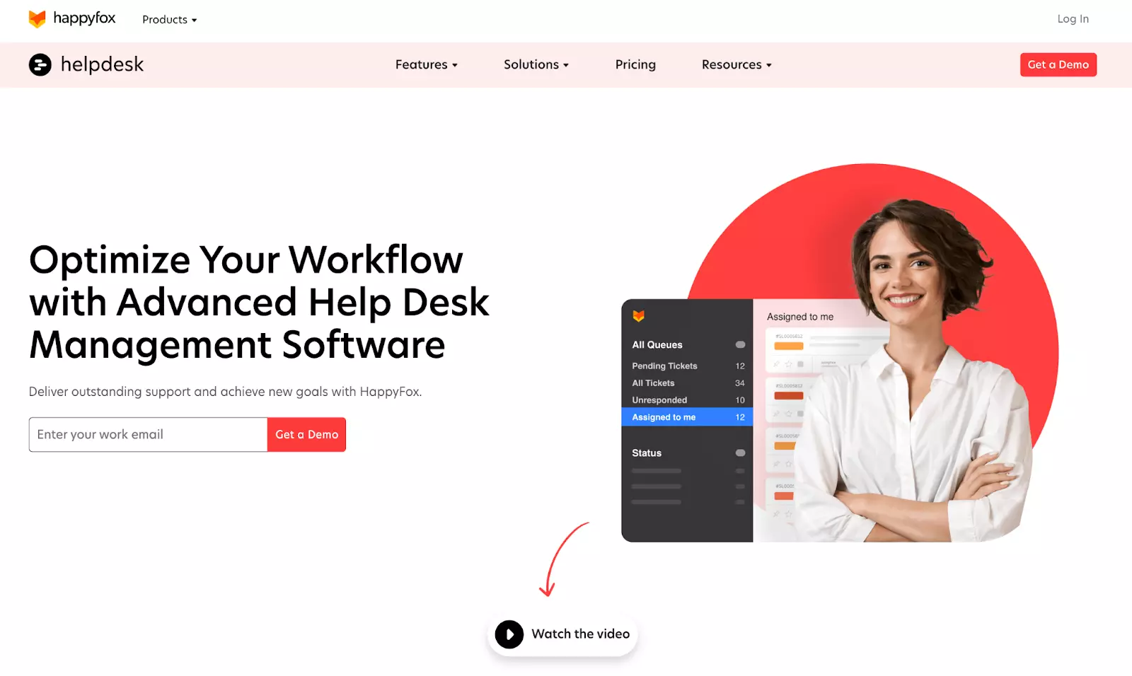 Happyfox helpdesk ticketing system hjemmeside