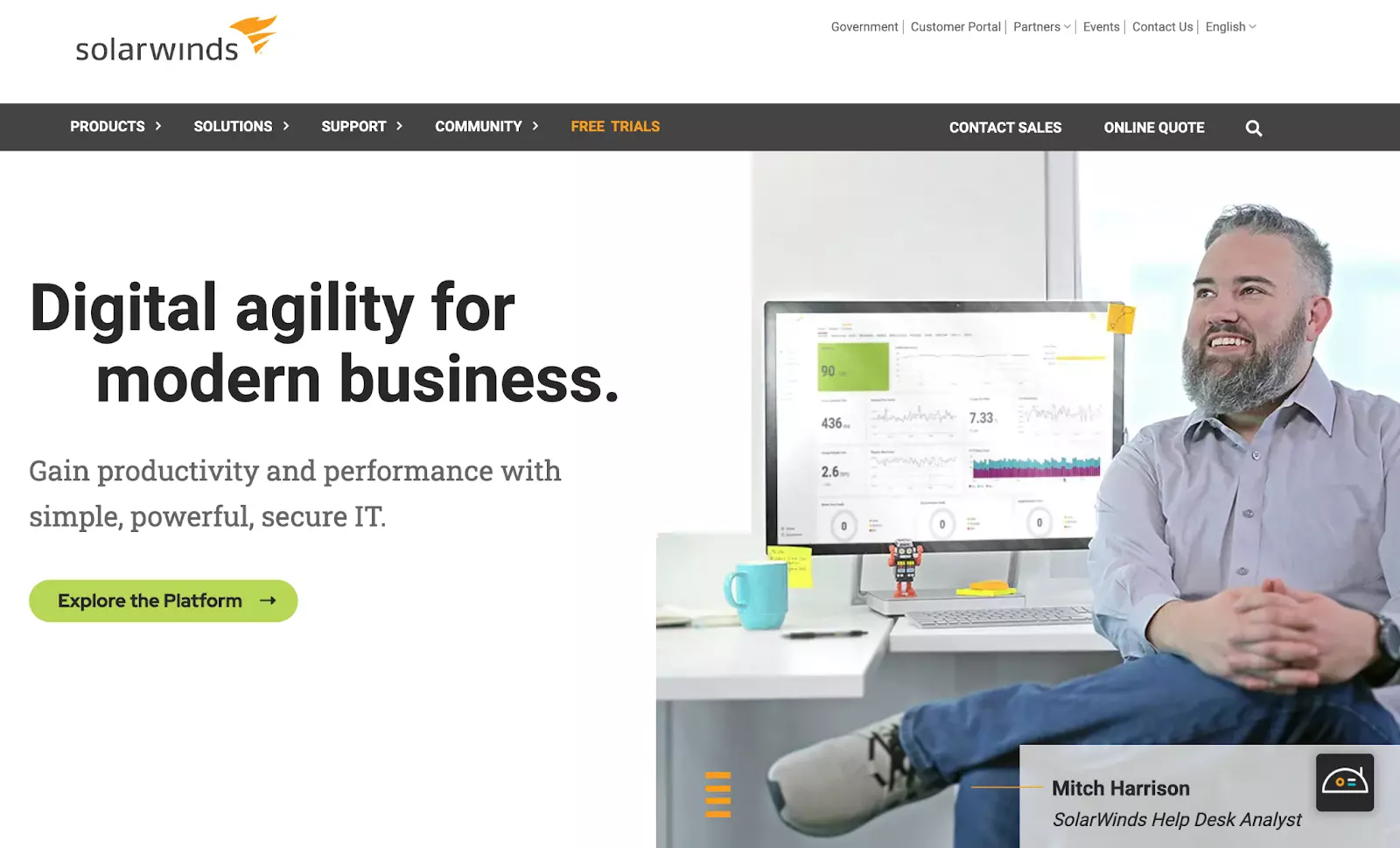 Solarwinds support ticketing system hjemmeside