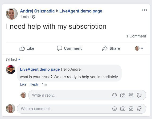 Facebook-kommentar fb-visning