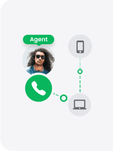 Call routing to a personal device